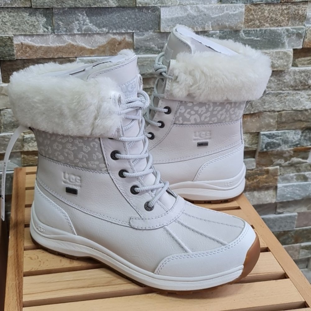 UGG Adirondack III Women's Boot Snow Leopard - Picture 6 of 8